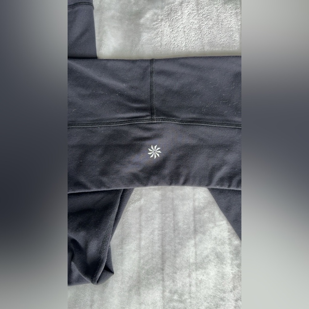 Athleta Black High-Waisted Leggings